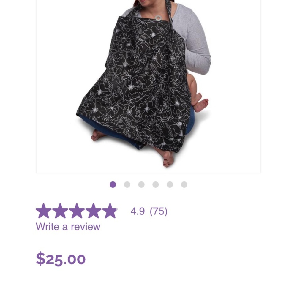 Boppy nursing cover